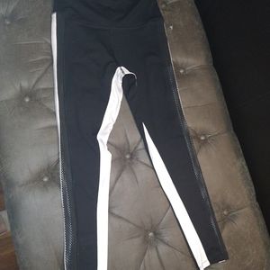 Black and white leggings from Pink
